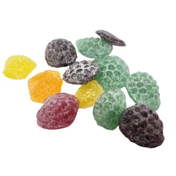 Naschig zuckerfreie Fruchtbonbon Mischung 400g